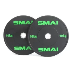 SMAI - HD Bumper Plates Set - 5 Pairs Of 10kg (100kg)
