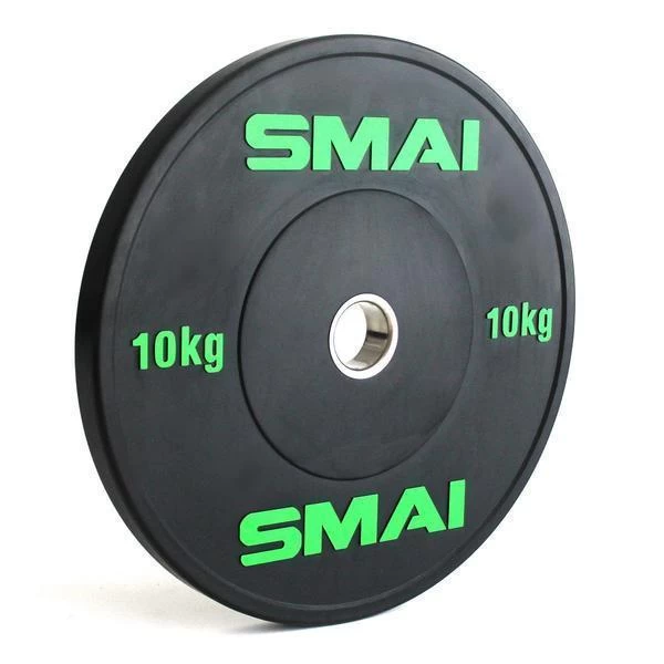 SMAI - HD Bumper Plates Set - 5 Pairs Of 10kg (100kg) - Image 2