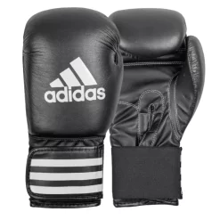 Adidas Performer Leather Boxing Gloves - Black