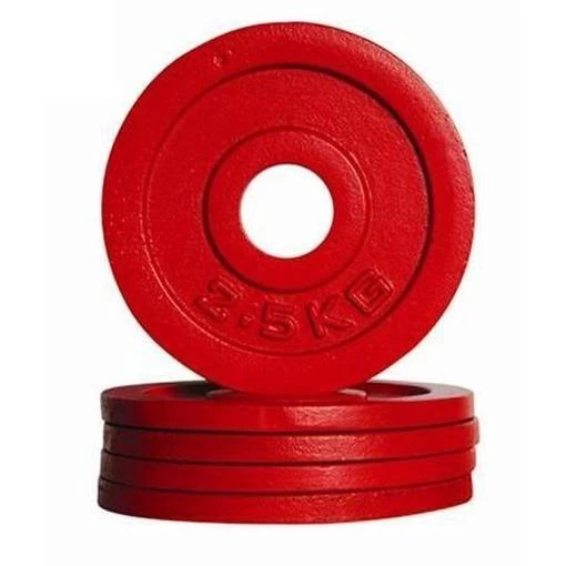 MORGAN 2.5KG Fractional Gym Weight Plate Set PAIR 2x 2.5KG