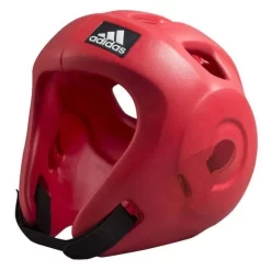 Adidas Adizero Moulded Kickboxing Head Guard WAKO Approved – Red