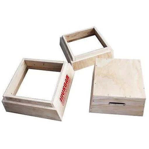 Morgan 3 In 1 Trapezia Wooden Plyometric Box Cross Functional Fitness Workout - Image 2