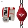 Mani Boxing Floor To Ceiling Ball + Bag Mitts - Red