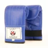 Mani Blue Leatherette Bag Mitts Training Gloves