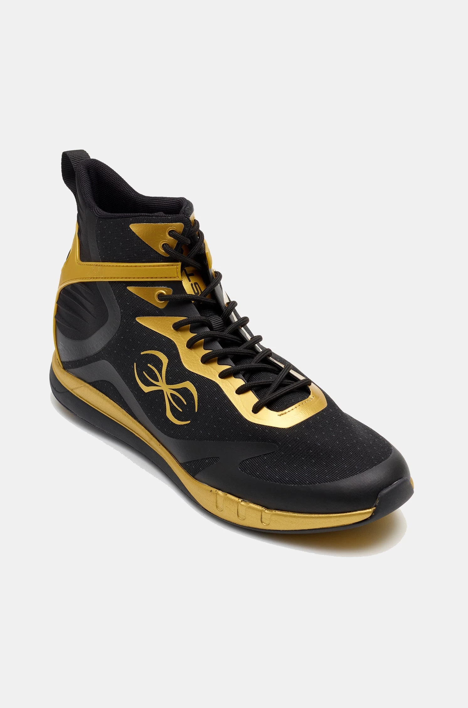 Sting Viper 2.0 Lightweight Premium Boxing Shoes - Black / Gold - Image 3