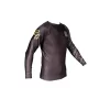 Braus Roger Gracie Rash Guard Long Sleeve - Black