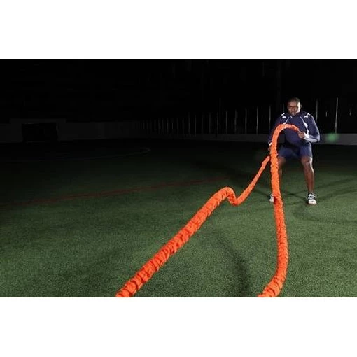 Morgan 15m X 50mm Indoor / Outdoor Strength Battle Rope - Orange - Image 4