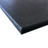 Morgan Commercial Grade Compressed Rubber Floor Tiles (1m X 1m X 15mm) - Black