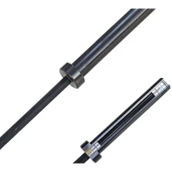20kg Morgan Black Harden Chrome Olympic Barbell - 680kg Max Capacity