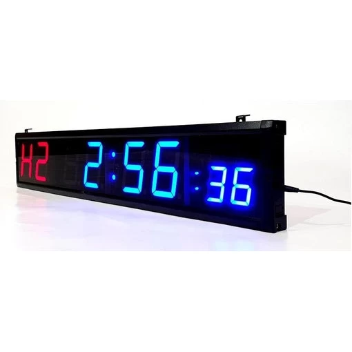 Morgan 8-Digit Led Cross Functional Fitness Commercial Grade Clock Timer W/ Remote - Image 3