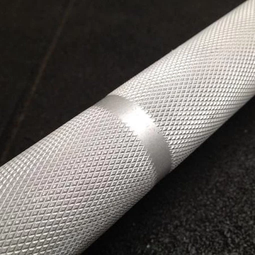 Morgan 8kg Aluminium Technique Barbell Bar (6ft) - Image 2