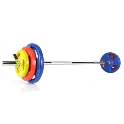 Morgan 23.5KG Body & Aerobic Pump Weights Set Commercial Grade Training CF-9