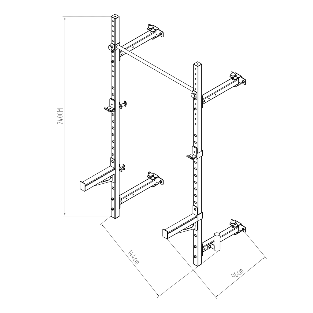 SMAI - Wall Mounted Folding Rig