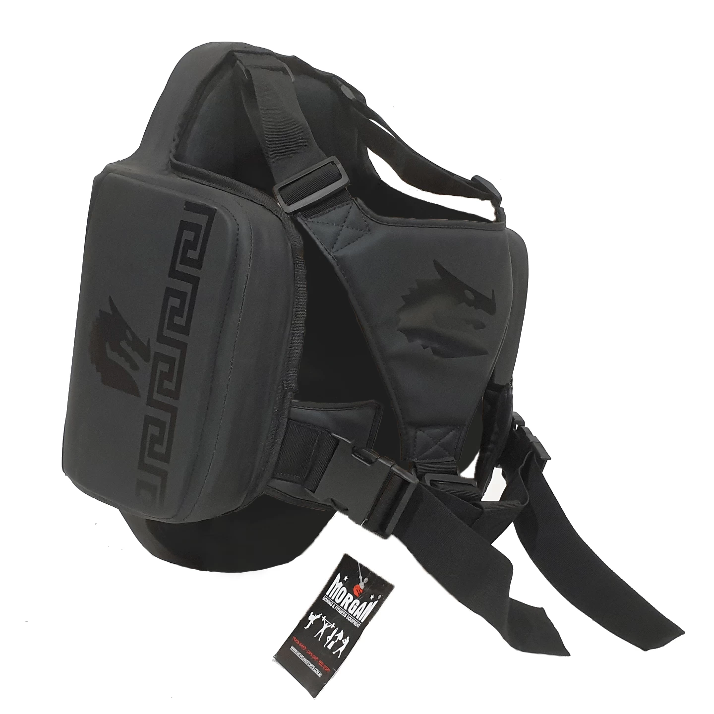 NEW V3 Morgan B2 Coaches Body Protector Boxing Kidney Belly Chest Guard Pad MMA / Thai - Image 4