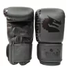 Morgan B2 Bomber Leather Boxing Bag Mitts - Black