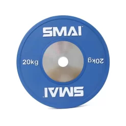 SMAI - Competition Bumper Plate 20kg (PAIR)