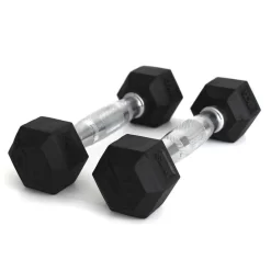 SMAI - Rubber Hex Dumbbell Set 1-25kg (Pair)