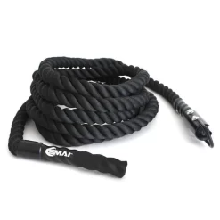 SMAI Climbing Rope 7M Black W/ Hook And Eyelet