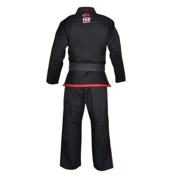 FUJI Sekai Jiu-Jitsu Gi Black Light Rip Stop Cotton IBJJF Approved - Image 2