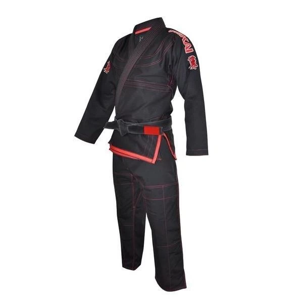 FUJI Sekai Jiu-Jitsu Gi Black Light Rip Stop Cotton IBJJF Approved - Image 4