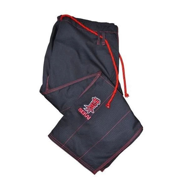 FUJI Sekai Jiu-Jitsu Gi Black Light Rip Stop Cotton IBJJF Approved - Image 6