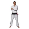 FUJI Suparaito Jiu-Jitsu Gi White Light Pearl Weave Jacket IBJJF Approved