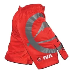 FUJI Kassen Fight Shorts Red Boxing MMA BJJ Thai Performance Fightwear Clothing