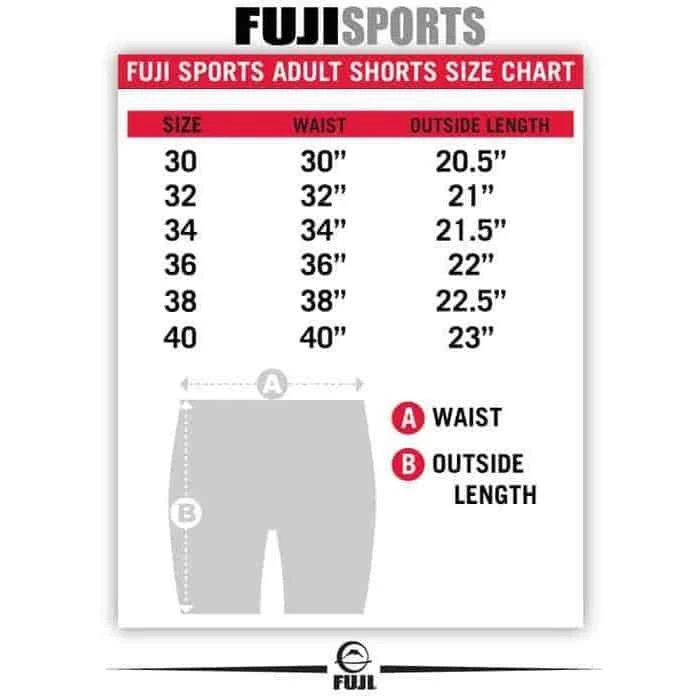 FUJI Kassen Fight Shorts Red Boxing MMA BJJ Thai Performance Fightwear Clothing - Image 4