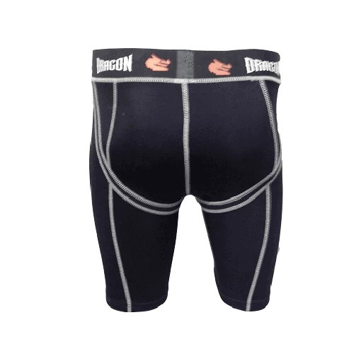 MORGAN Dragon Compression Flex Shorts + TriFlex Groin Cup Guard Protector XS/S/M/L/XL - Image 3