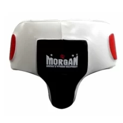 Morgan V2 Professional Leather Gel Abdo Groin Guard Pad Protector Boxing / MMA