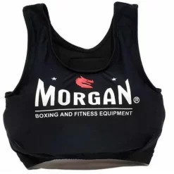 Morgan Lightweight Sports Bra Breast Chest Guard Pad Protector [XS/S/M/L/XL]