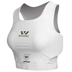 MORGAN Women Wesing WKF Approved Sports Breast Chest Guard Pad Protector [S / M / L]