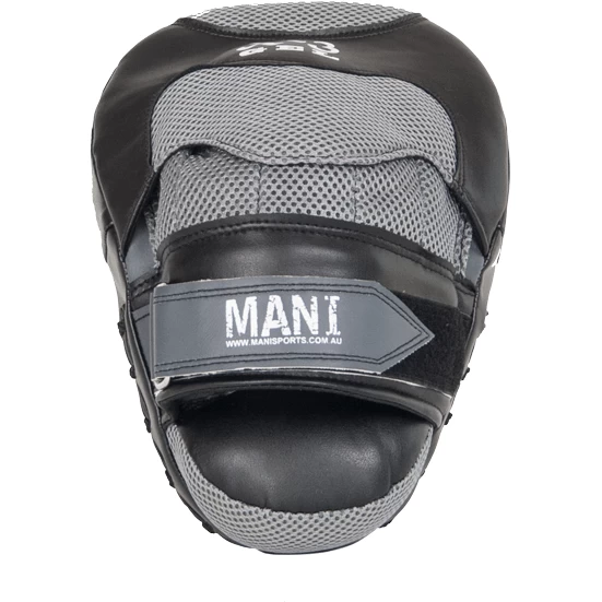 Mani Gel Curved Vinyl Focus Pads Boxing MMA Muay Thai Training MFP-300 - Image 2