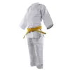 Adidas J350 Club Judo Senior Gi Uniform White & Black Stripes + Belt