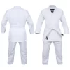 MORGAN Dragon 1.5 (550sgm) White Judo Weave Uniform + Belt
