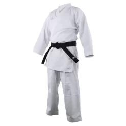 Adidas Junior K220C Club Gi Uniform With Climacool White 120cm-150cm