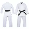 MORGAN Yamasaki Gold Deluxe Brushed Canvas Karate Uniform - 14oz (White)