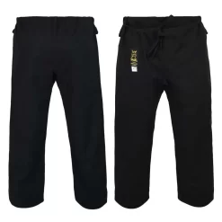 Morgan Yamasaki Gold Canvas Pants (Black) - 14oz