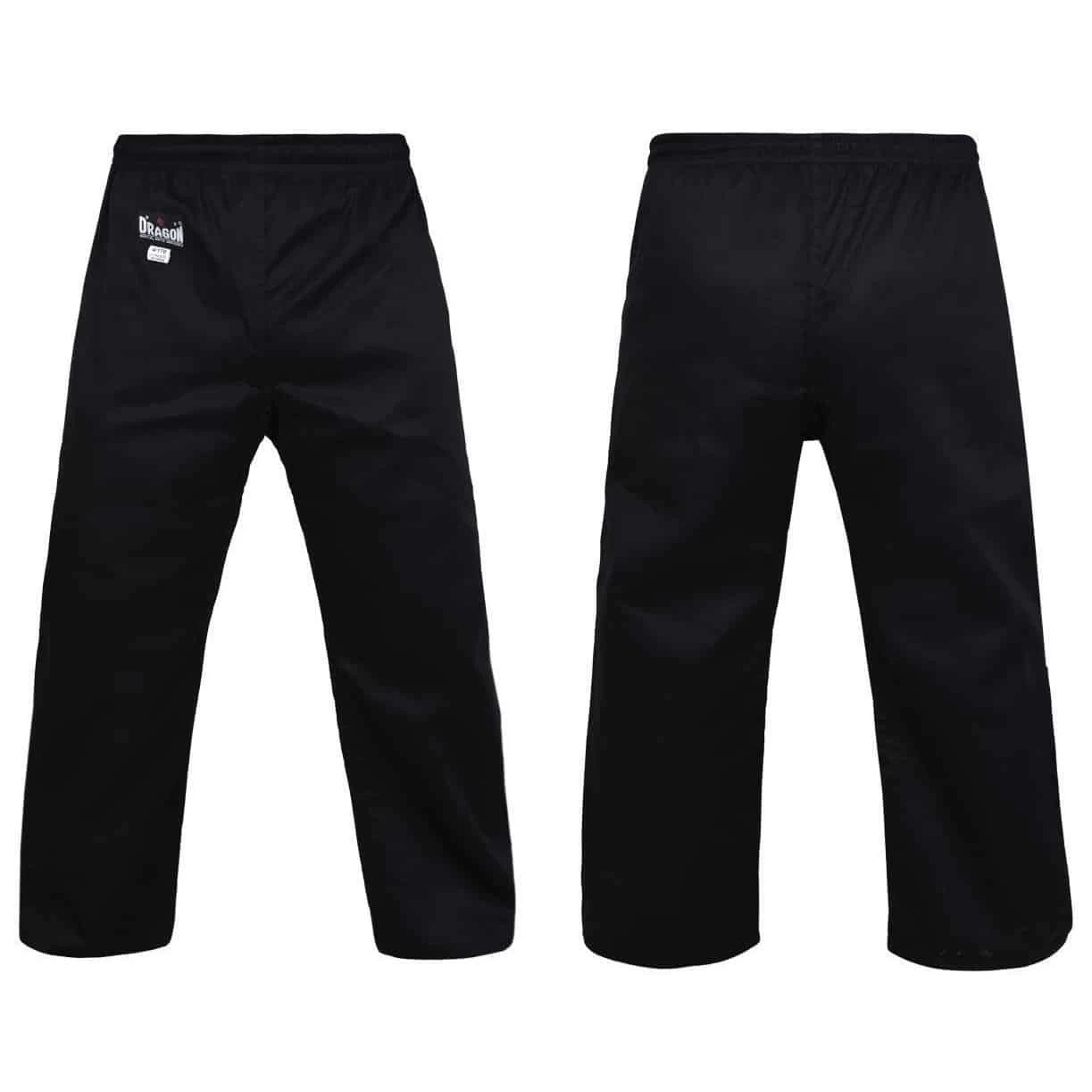 Morgan DRAGON Gi Martial Arts Pants (8oz) Black