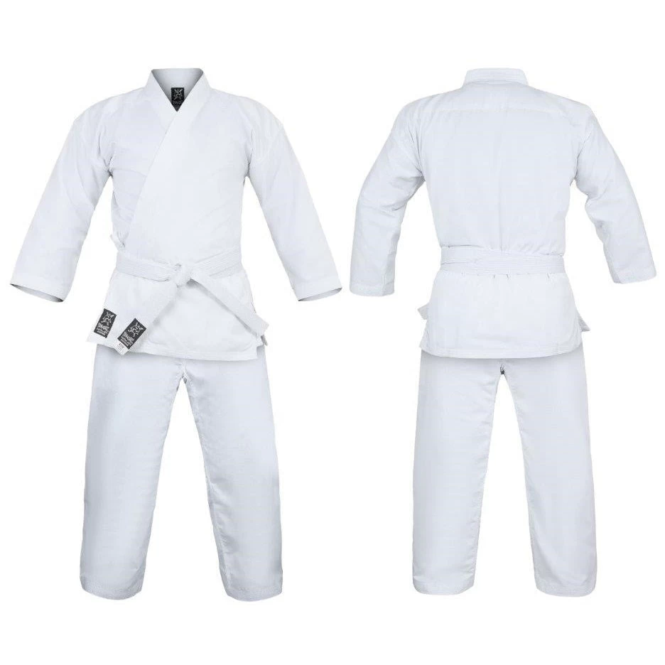 MORGAN Yamasaki PRO V2 White Karate Uniform 10oz + Belt