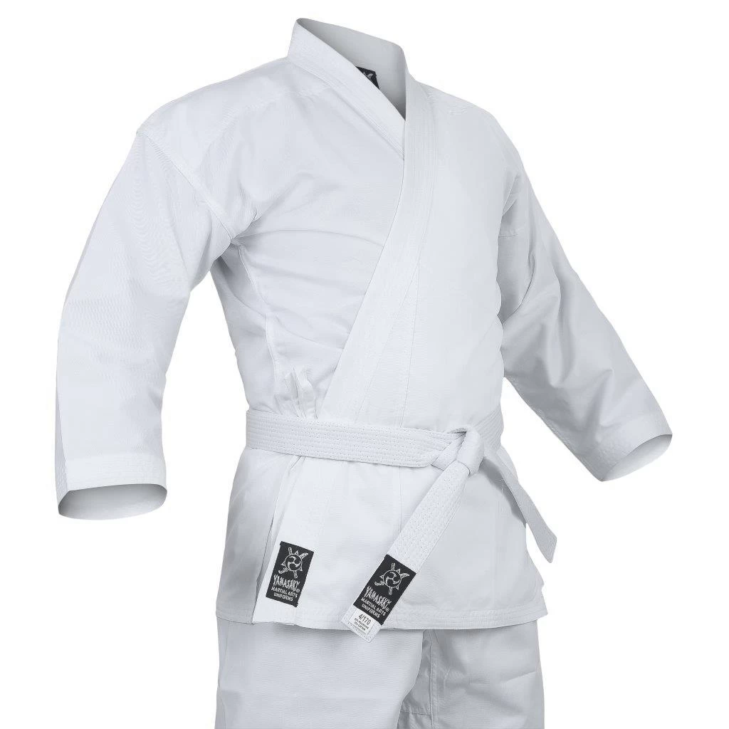 MORGAN Yamasaki PRO V2 White Karate Uniform 10oz + Belt - Image 2
