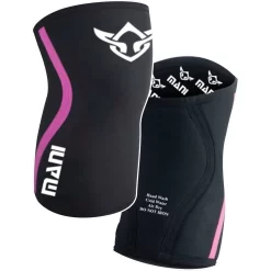 MANI Pink Knee / Elbow Weight Lifting Fitness Gym Sleeve Guard Protection