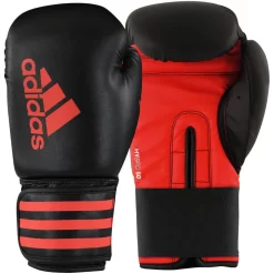 Adidas Hybrid 50 Boxing Gloves 16oz Red / Black