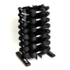 SMAI - Rubber Hex Dumbbell Set 1-20kg (Pair) With Storage Rack