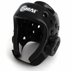 SMAI Martial Arts Head Guard Gear - Dipped Black (S / M / L / XL )