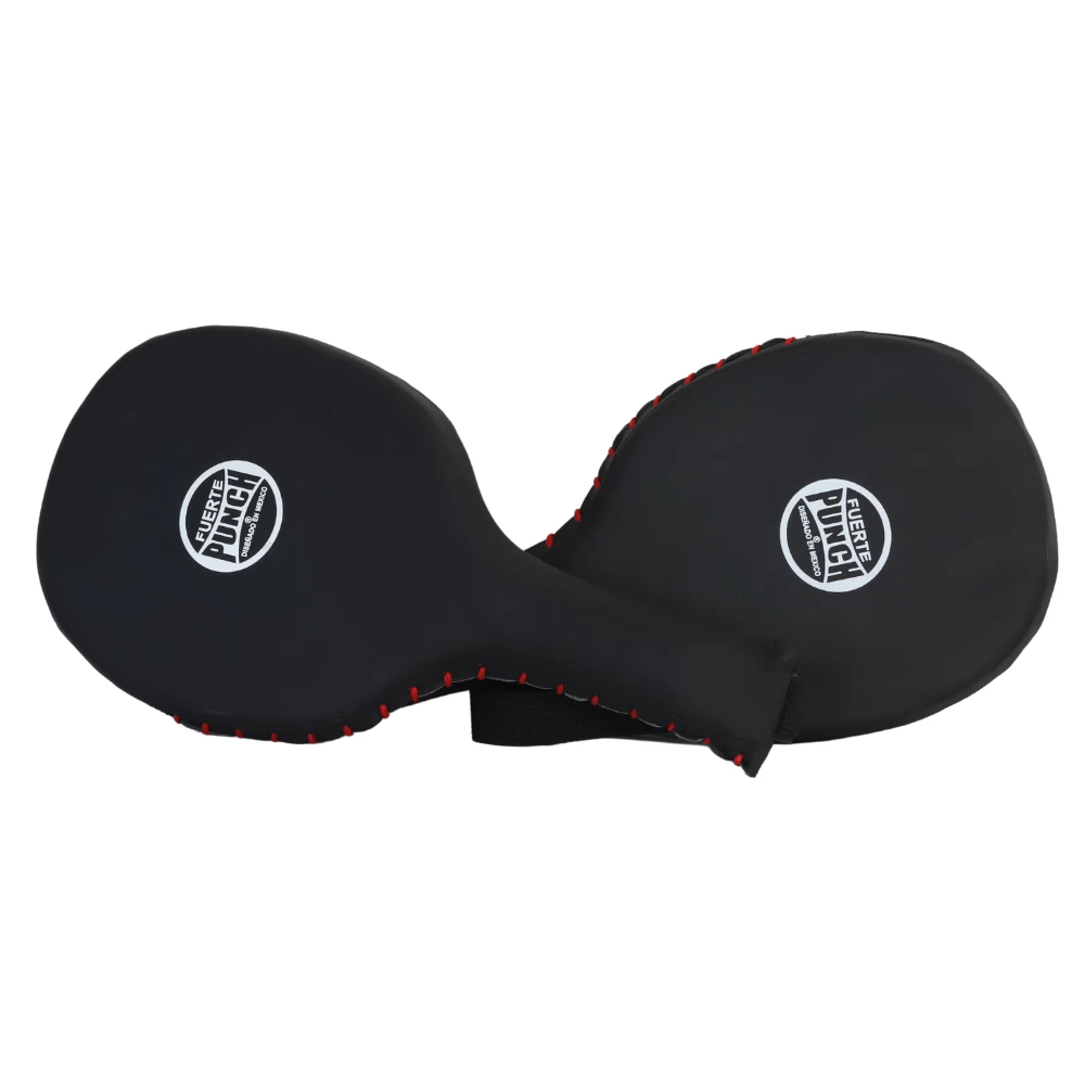 Punch V32 Mexican Fuerte Boxing Focus Paddles Pair - Black - Image 2