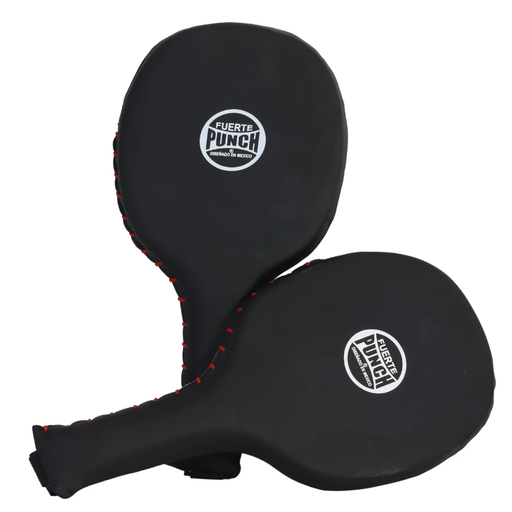 Punch V32 Mexican Fuerte Boxing Focus Paddles Pair - Black