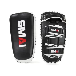 SMAI Essentials Muay Thai Pads Pair Black And White V3