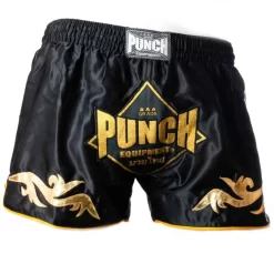 Punch Retro Muay Thai Shorts High Quality XS/S/M/L/XL