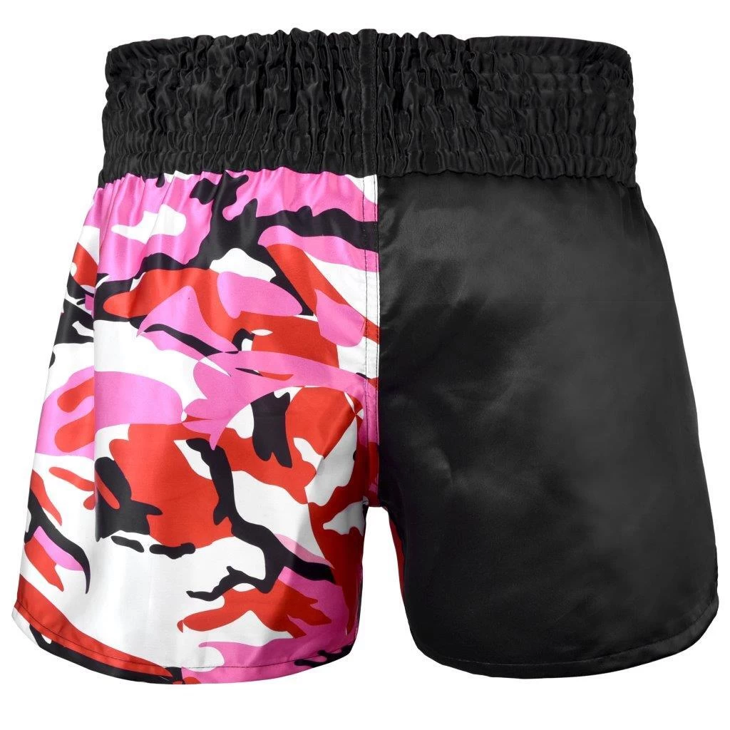 Morgan 50/50 Diabla Muay Thai Shorts - Black - Image 4